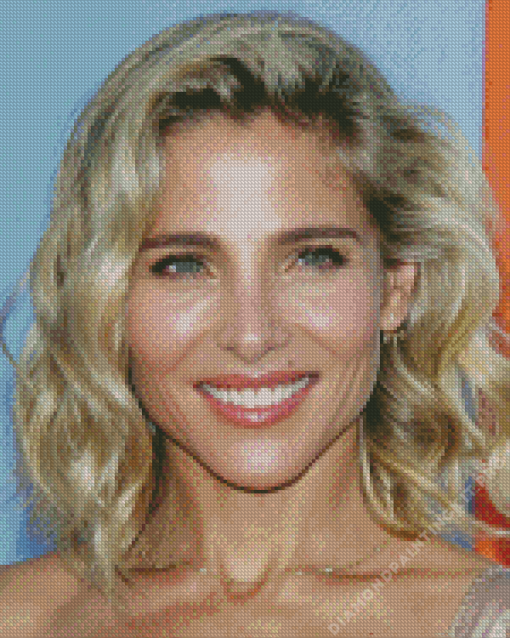 Close up Elsa Pataky Diamond Painting