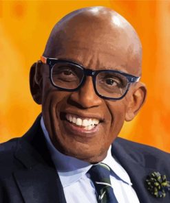 Close Up Al Roker Diamond Painting