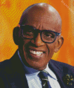 Close Up Al Roker Diamond Painting