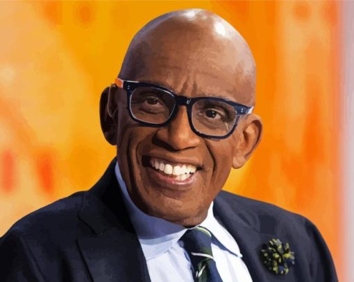 Close Up Al Roker Diamond Painting