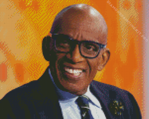 Close Up Al Roker Diamond Painting