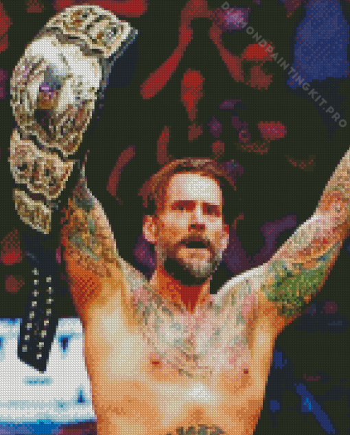 Cm Punk Diamond Painting