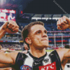 Collingwood Football Player Diamond Painting