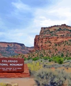 Colorado Monument Diamond Painting