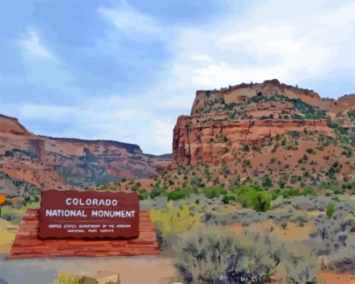 Colorado Monument Diamond Painting