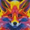 Colorful Fox Diamond Painting