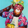 Stylish Monkey Diamond Painting