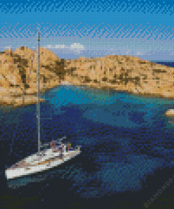 Cruising In Sardinia Sea Diamond Painting