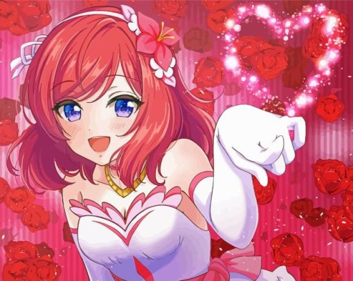 Cute Maki Nishikino Diamond Painting