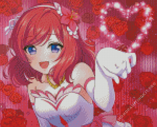 Cute Maki Nishikino Diamond Painting