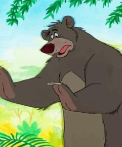 Disney Baloo Jungle Book Diamond Painting