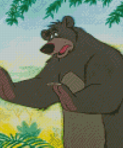 Disney Baloo Jungle Book Diamond Painting