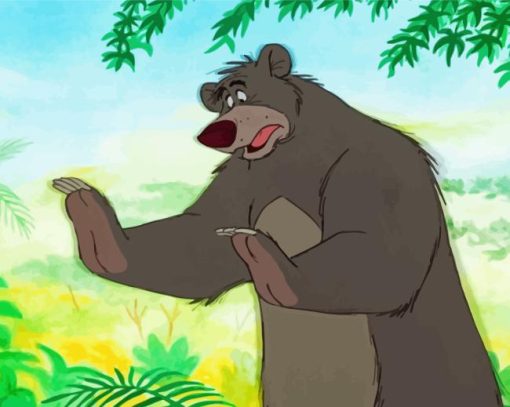 Disney Baloo Jungle Book Diamond Painting