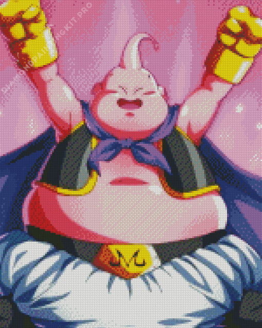 Dragon Ball Majin Diamond Painting