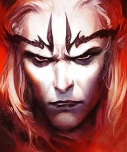 Elric of Melnibone Face Art Diamond Painting