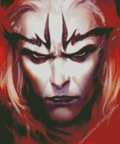 Elric of Melnibone Face Art Diamond Painting