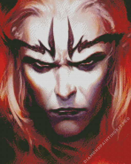 Elric of Melnibone Face Art Diamond Painting