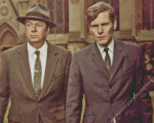 Endeavour Tv Series Diamond Painting