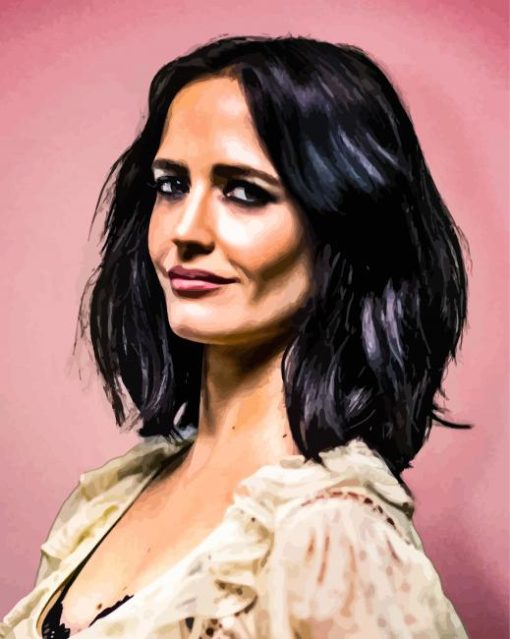 Actress Eva Green Diamond Painting