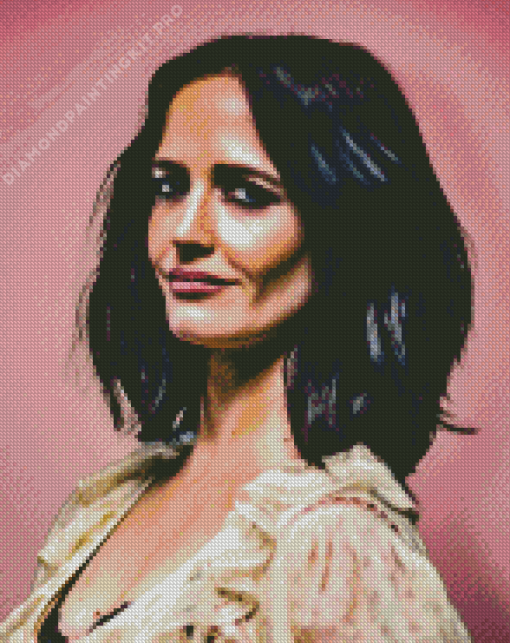 Actress Eva Green Diamond Painting