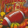 Fall And Football Diamond Painting