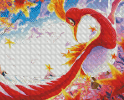 Flying Ho Oh Diamond Painting