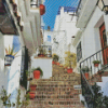 Frigiliana Town Diamond Painting