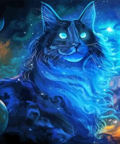 Galactic Cat Diamond Painting