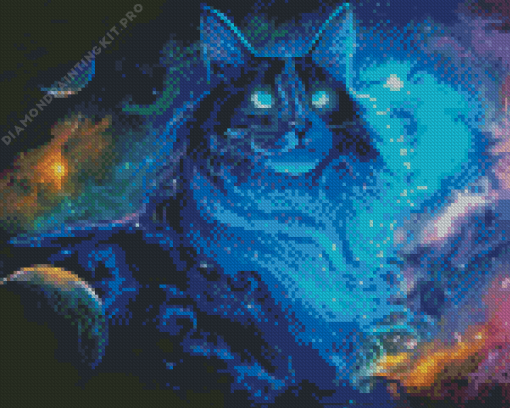 Galactic Cat Diamond Painting