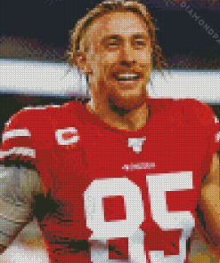 George Kittle Diamond Painting