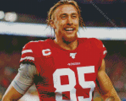 George Kittle Diamond Painting