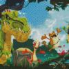 Gigantosaurus Disney Diamond Painting