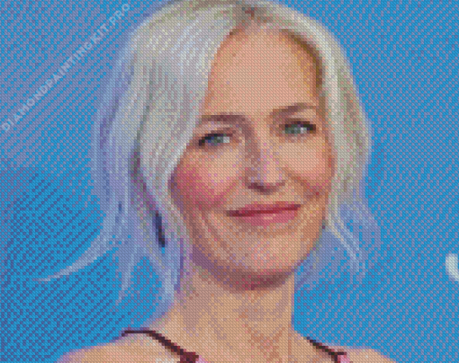 Gillian Anderson American Actress Diamond Painting