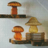 Glass Mushrooms Deco Diamond Painting