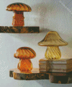 Glass Mushrooms Deco Diamond Painting