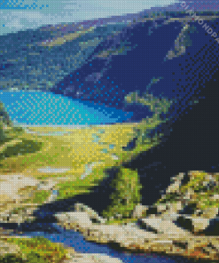 Glendalough Landscape Diamond Painting