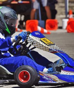 Go Karting Cars Diamond Painting