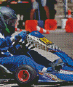 Go Karting Cars Diamond Painting