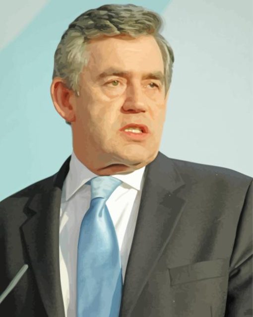 Gordon Brown Diamond Painting