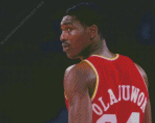 Hakeem Basketball Player Diamond Painting