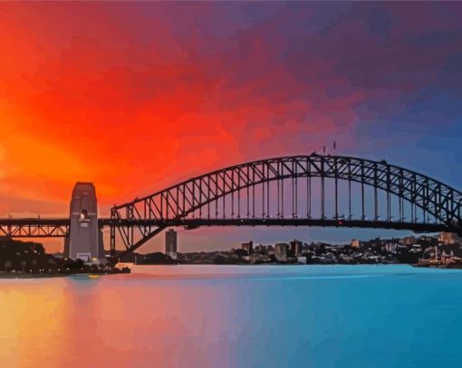 Harbor Bridge Diamond Painting