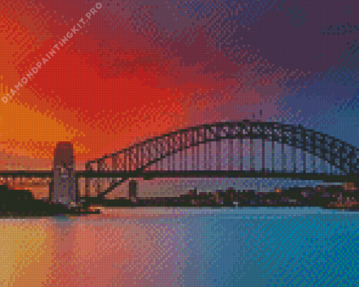 Harbor Bridge Diamond Painting