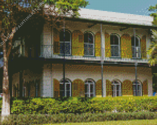 Hemingway House Diamond Painting