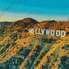 Bold Hollywood Sign Diamond Painting