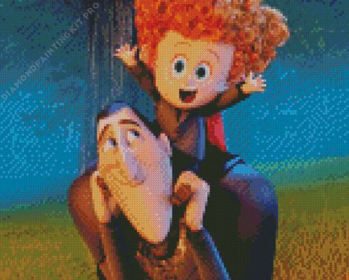 Hotel Transylvania Poster Diamond Painting