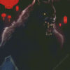 Black Werewolf Diamond Painting