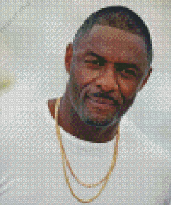 Idris Elba Actor Diamond Painting