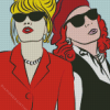 Patsy Stone and Saffron Illustration Diamond Painting