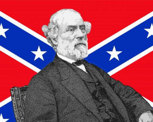 Robert E Lee General Diamond Painting