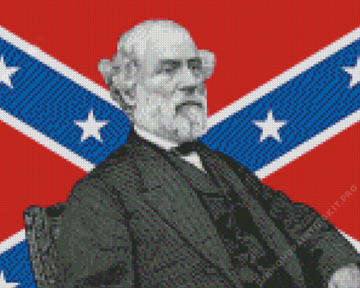 Robert E Lee General Diamond Painting